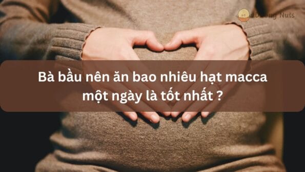 Bà bầu nên ăn bao nhiêu hạt macca một ngày là tốt nhất