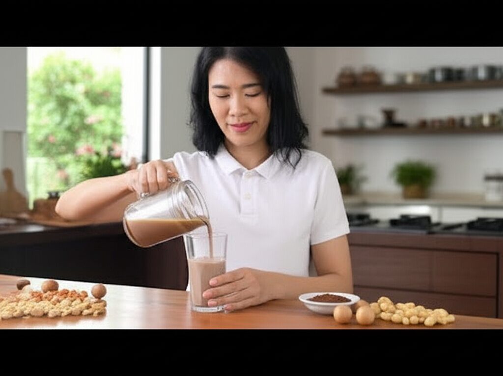 Tìm hiểu về sữa hạt mix cacao