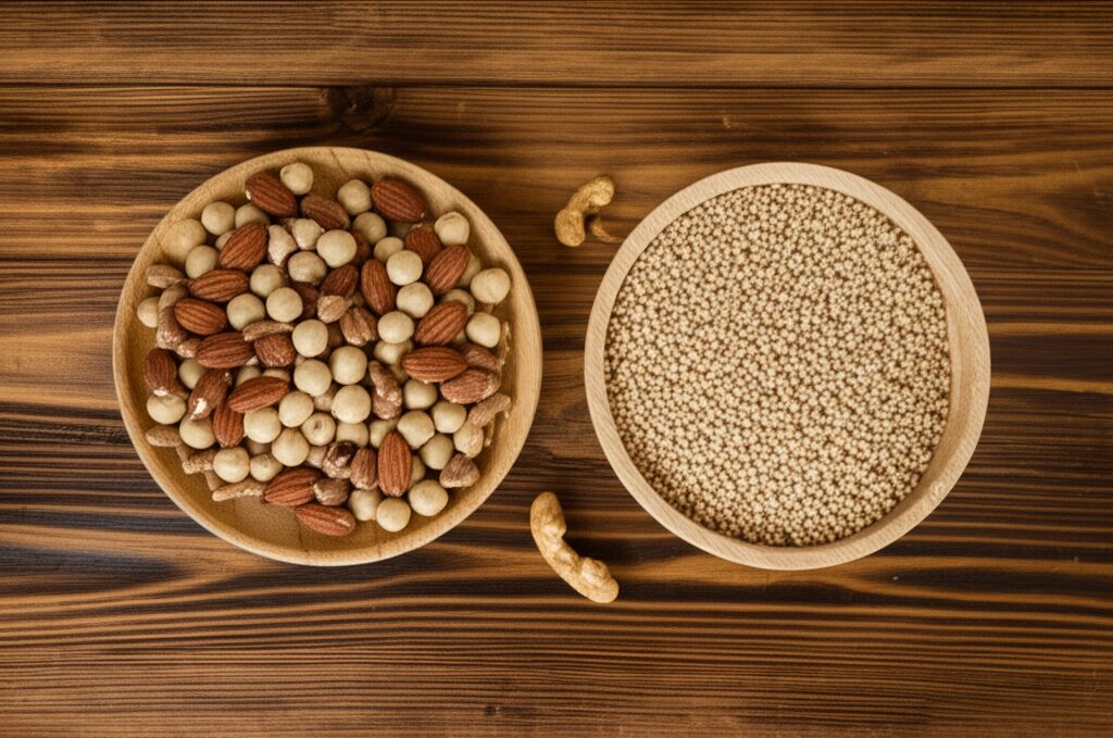 Định nghĩa cách mix các loại hạt làm sữa là gì?