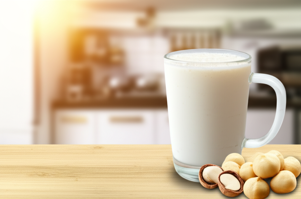 Công thức sữa hạt macca mix hạt điều tại Thị trường Việt Nam
