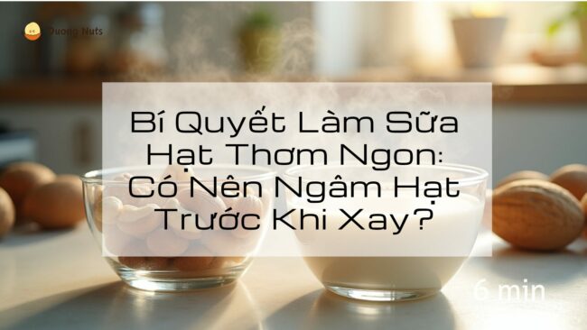Tổng Hợp 120+ Công Thức Nấu Sữa Hạt Đa Dạng: Tự Làm Sữa Ngon Mỗi Ngày!