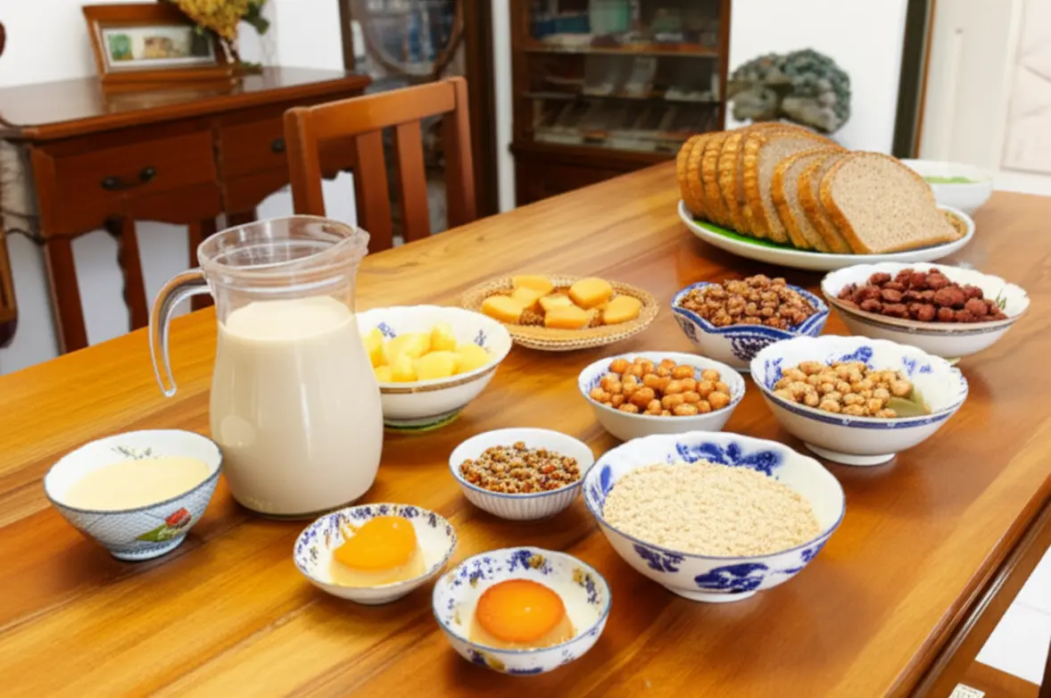 Ứng dụng sữa hạt bổ máu trong bữa ăn gia đình