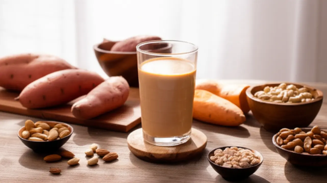 Sữa hạt mix khoai lang là gì?